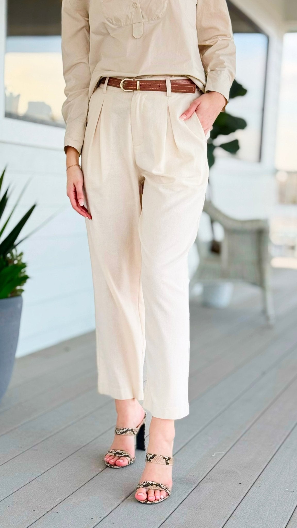 Belize Linen Pant