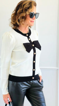 Black Tie Event Cardigan-150 Cardigans/Layers-Fate BY LFD-Coastal Bloom Boutique, find the trendiest versions of the popular styles and looks Located in Indialantic, FL