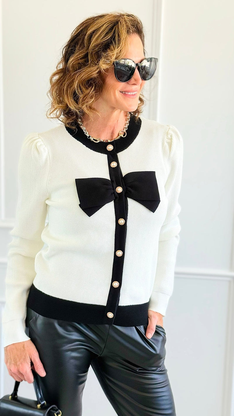 Black Tie Event Cardigan-150 Cardigans/Layers-Fate BY LFD-Coastal Bloom Boutique, find the trendiest versions of the popular styles and looks Located in Indialantic, FL