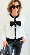 Black Tie Event Cardigan-150 Cardigans/Layers-Fate BY LFD-Coastal Bloom Boutique, find the trendiest versions of the popular styles and looks Located in Indialantic, FL