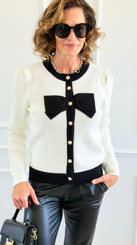 Black Tie Event Cardigan-150 Cardigans/Layers-Fate BY LFD-Coastal Bloom Boutique, find the trendiest versions of the popular styles and looks Located in Indialantic, FL