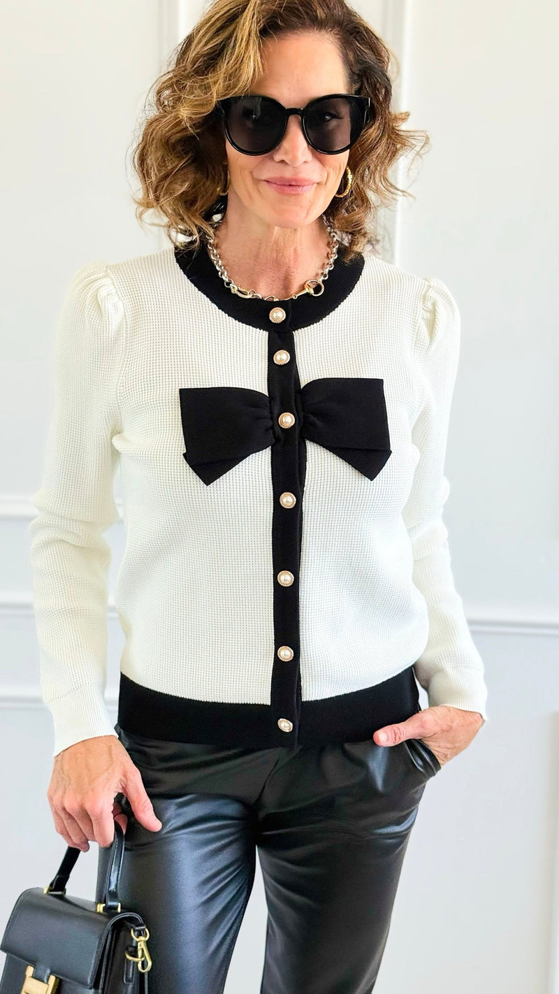 Black Tie Event Cardigan-150 Cardigans/Layers-Fate BY LFD-Coastal Bloom Boutique, find the trendiest versions of the popular styles and looks Located in Indialantic, FL