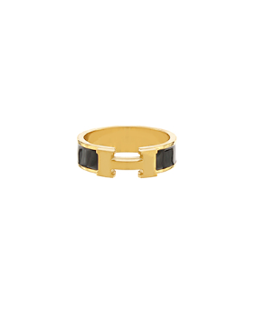 Modern Muse Statement Ring - Black-230 Jewelry-GS JEWELRY-Coastal Bloom Boutique, find the trendiest versions of the popular styles and looks Located in Indialantic, FL