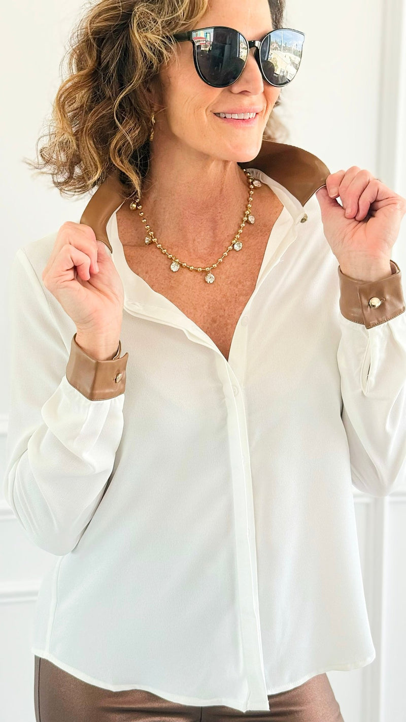Boardroom Bound Top-130 Long Sleeve Tops-Must Have-Coastal Bloom Boutique, find the trendiest versions of the popular styles and looks Located in Indialantic, FL