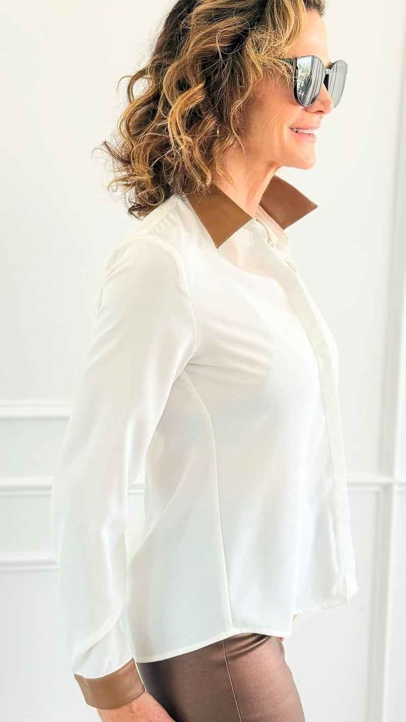 Boardroom Bound Top-130 Long Sleeve Tops-Must Have-Coastal Bloom Boutique, find the trendiest versions of the popular styles and looks Located in Indialantic, FL