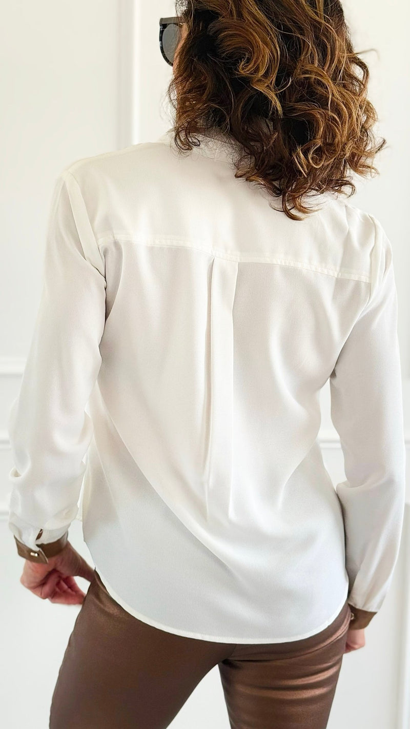 Boardroom Bound Top-130 Long Sleeve Tops-Must Have-Coastal Bloom Boutique, find the trendiest versions of the popular styles and looks Located in Indialantic, FL