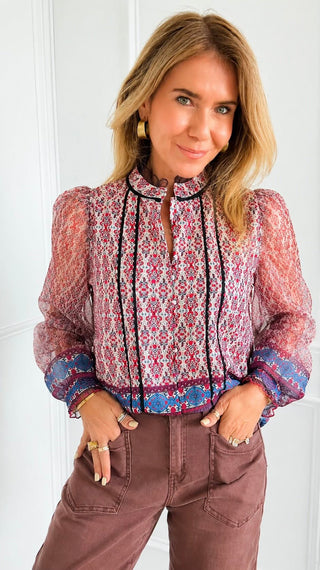 Bohemian Mirage Blouse