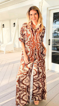 Boho Lace Illusion Italian Pant-100 Pants-Italianissimo-Coastal Bloom Boutique, find the trendiest versions of the popular styles and looks Located in Indialantic, FL