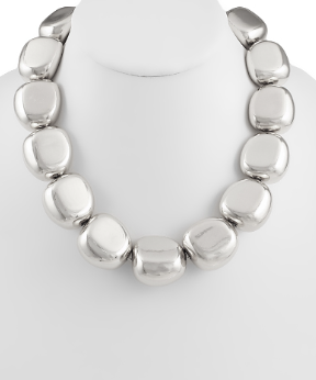 Chunky Polished Statement Necklace-230 Jewelry-GS JEWELRY-Coastal Bloom Boutique, find the trendiest versions of the popular styles and looks Located in Indialantic, FL