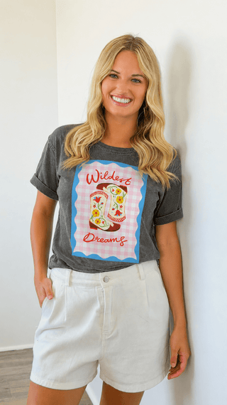 Boots & Blooms Italian Graphic Tee