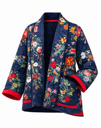 Botanical Breeze Quilted Jacket