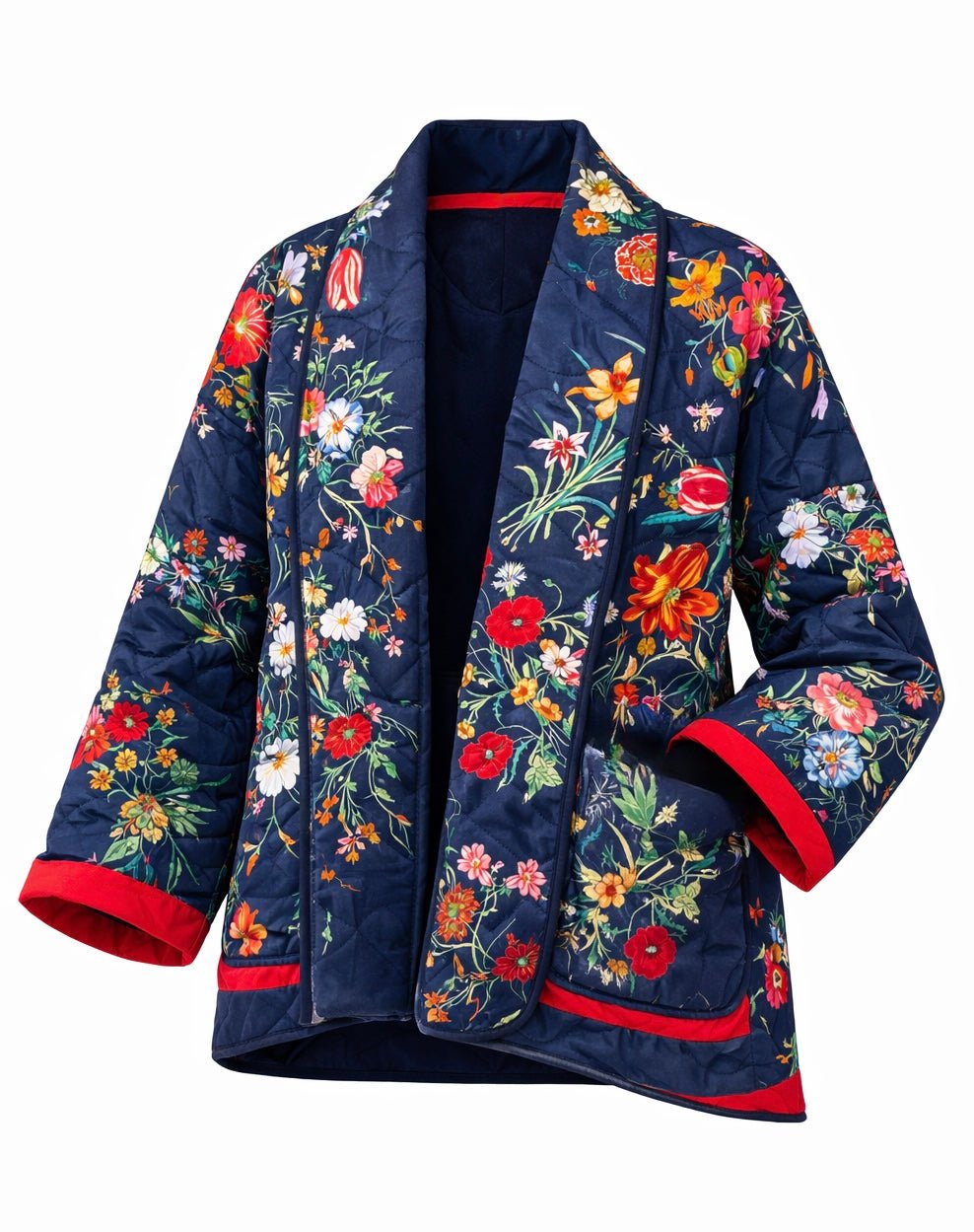 Botanical Breeze Quilted Jacket