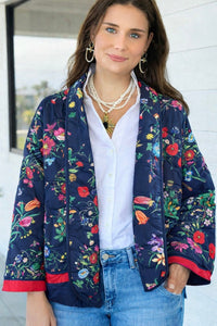 Botanical Breeze Quilted Jacket