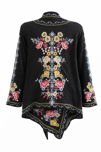 Botanical Muse Embroidered Jacket