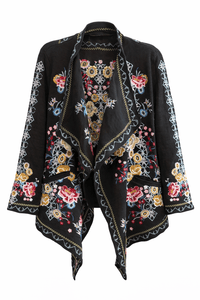Botanical Muse Embroidered Jacket