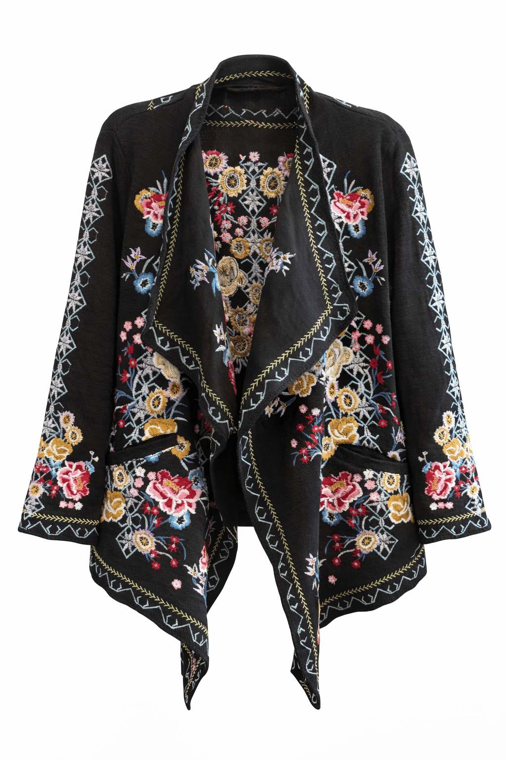 Botanical Muse Embroidered Jacket