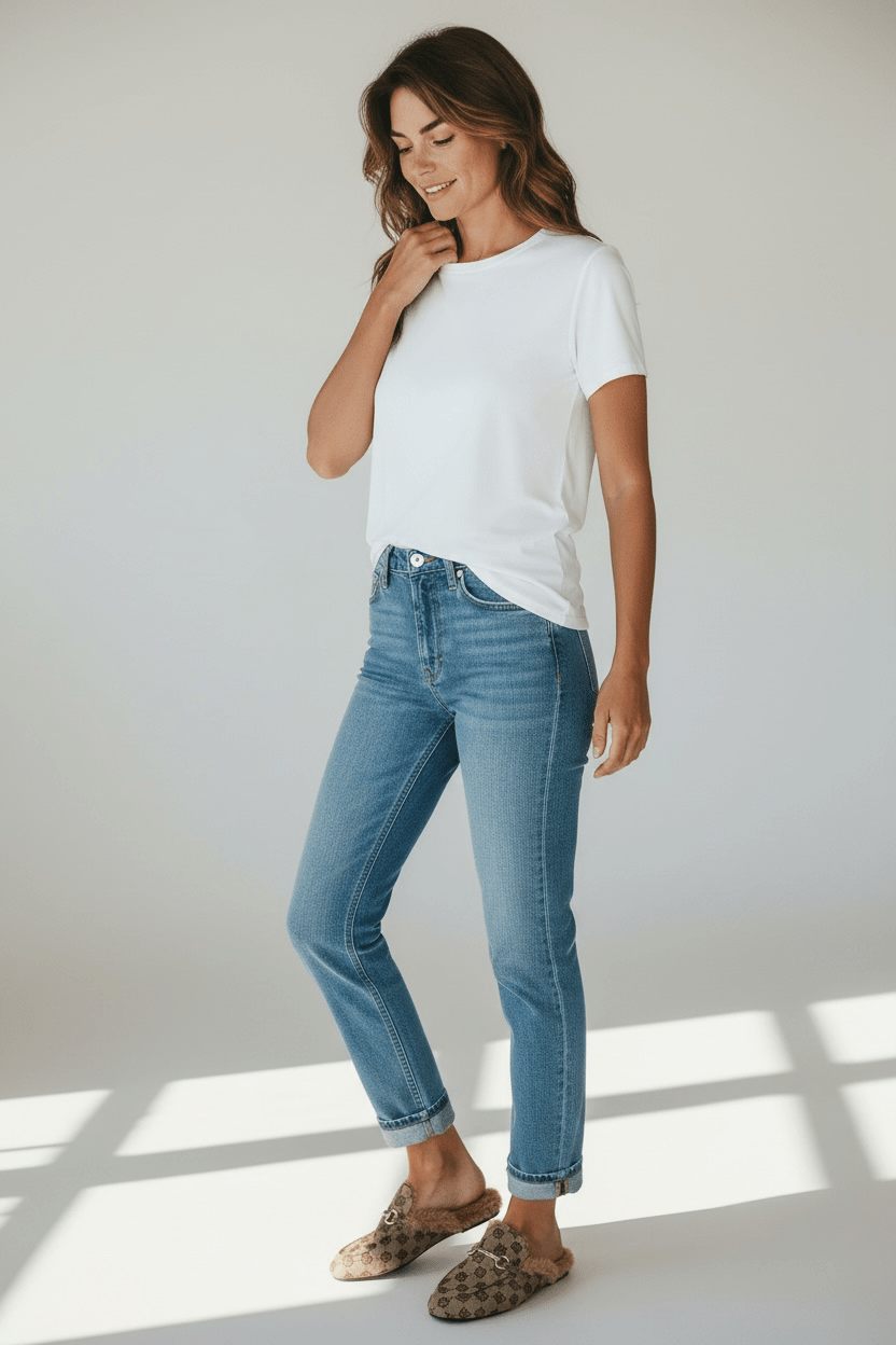 Boulevard Bliss Fur Mule Slipper - Brown-250 Shoes-FOREVER LINK-Coastal Bloom Boutique, find the trendiest versions of the popular styles and looks Located in Indialantic, FL