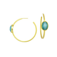 Brisa Hoop Earring - BETTY-230 Jewelry-Betty Carre-Coastal Bloom Boutique, find the trendiest versions of the popular styles and looks Located in Indialantic, FL