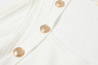 Command Attention Ribbed Top - White-130 Long Sleeve Tops-rivir-Coastal Bloom Boutique, find the trendiest versions of the popular styles and looks Located in Indialantic, FL