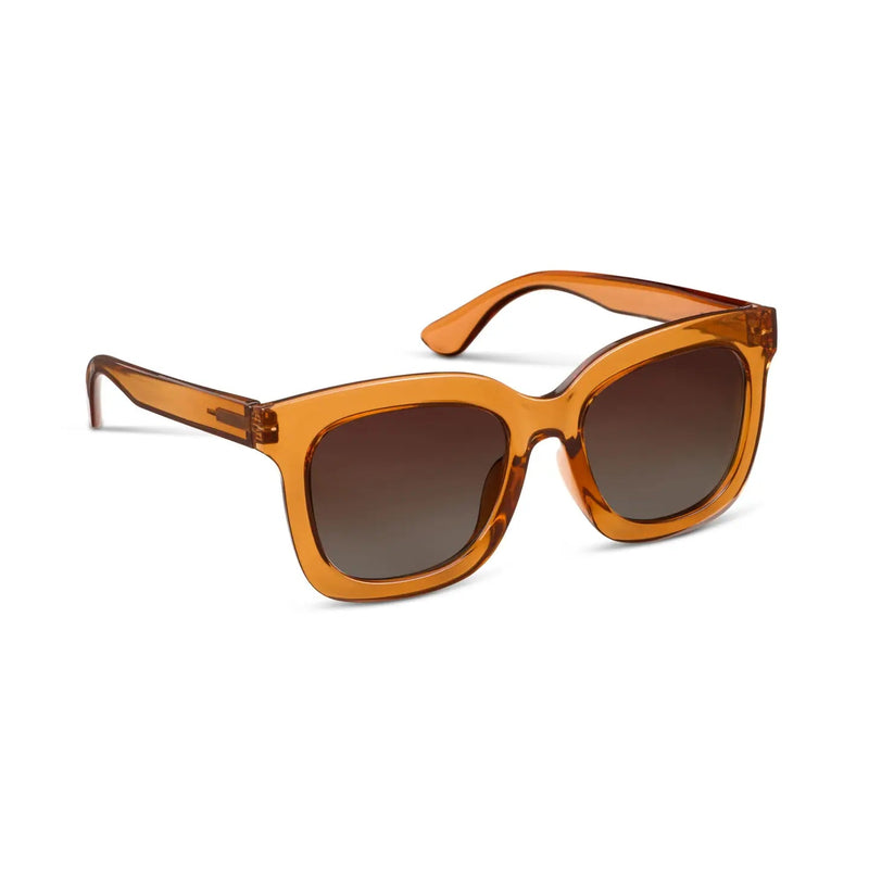 Cabana Oversized Sunglasses - Tan. - PEEPERS-260 Other Accessories-peepers-Coastal Bloom Boutique, find the trendiest versions of the popular styles and looks Located in Indialantic, FL