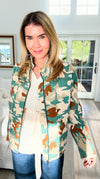 Camo Luxe Quilted Jacket-160 Jackets-oddi-Coastal Bloom Boutique, find the trendiest versions of the popular styles and looks Located in Indialantic, FL