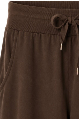 Cancelled Plans Italian Jogger Pant - Chocolate
