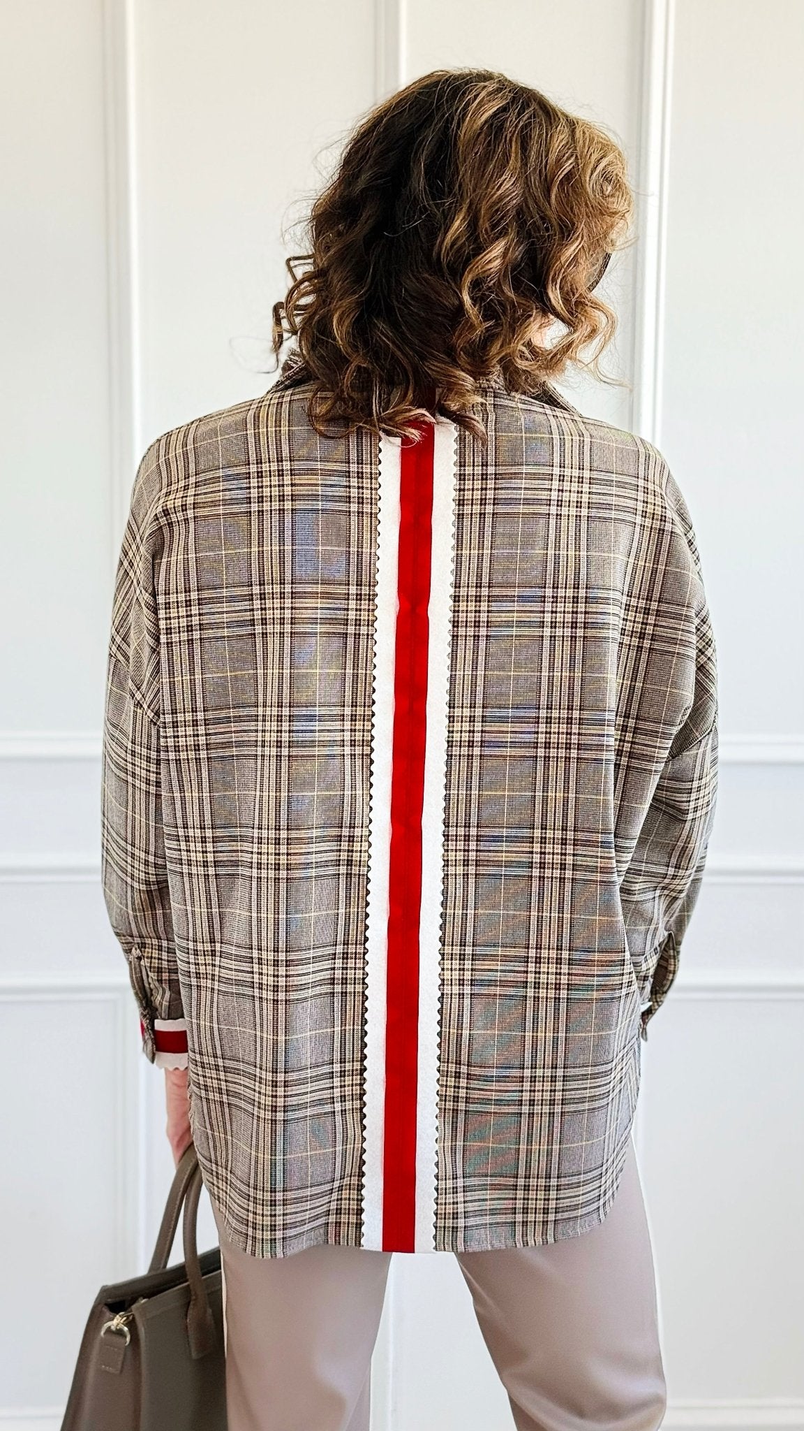 CB CUSTOM - Ribbon Runway Italian Top-170 Bottoms-AZUL MONACO / Holly-Coastal Bloom Boutique, find the trendiest versions of the popular styles and looks Located in Indialantic, FL