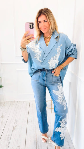 CB Custom - Romantic Lace Bacall Italian Top