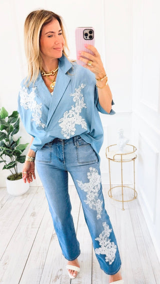 CB Custom - Romantic Lace Bacall Italian Top