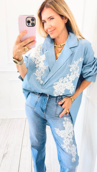 CB Custom - Romantic Lace Bacall Italian Top