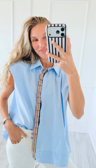 CB Custom - Ruffle Society Italian Top