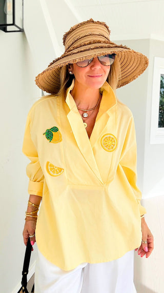 CB Custom - Squeeze the Day Italian Bacall Top