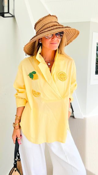 CB Custom - Squeeze the Day Italian Bacall Top