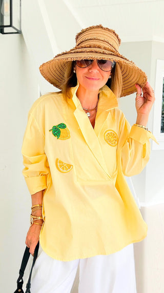CB Custom - Squeeze the Day Italian Bacall Top