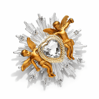 Celestial Heart Brooch