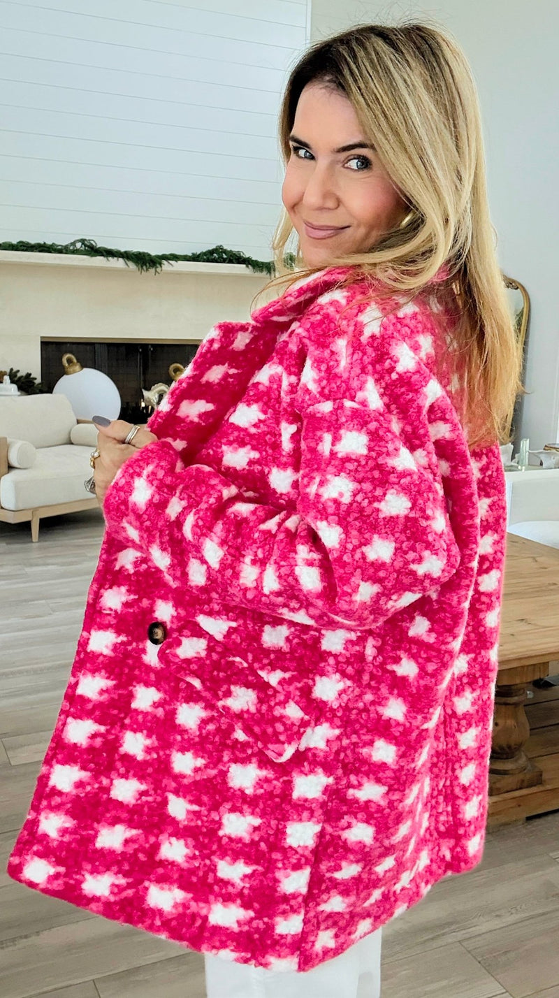 Checkmate Charm Coat-160 Jackets-Active Basic-Coastal Bloom Boutique, find the trendiest versions of the popular styles and looks Located in Indialantic, FL