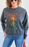 Chic Dogue Italian Sweatshirt-110 Long Sleeve Tops-FIRSTAGE-Coastal Bloom Boutique, find the trendiest versions of the popular styles and looks Located in Indialantic, FL