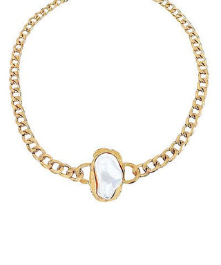 Chunky Freshwater Stone Necklace