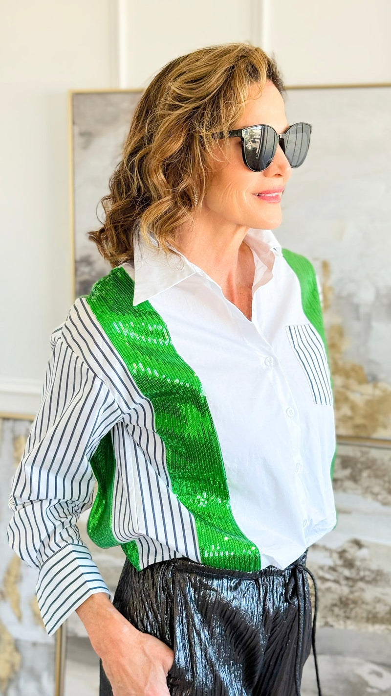 City Lights Contrast Top-130 Long Sleeve Tops-LA ROS-Coastal Bloom Boutique, find the trendiest versions of the popular styles and looks Located in Indialantic, FL