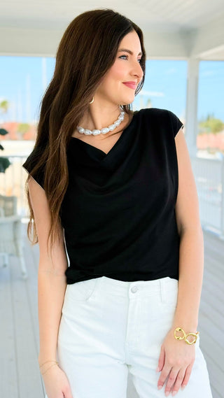 City Lights Cowl Top