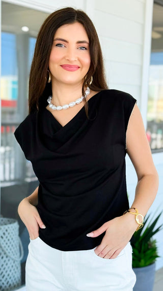 City Lights Cowl Top