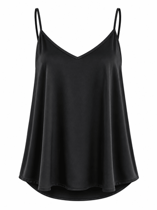 City Lights Italian Tank Top - Black