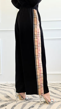 City Lines Wander Pants - Black-170 Bottoms-JODIFL-Coastal Bloom Boutique, find the trendiest versions of the popular styles and looks Located in Indialantic, FL