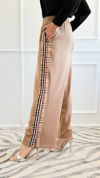 City Lines Wander Pants - Taupe-170 Bottoms-JODIFL-Coastal Bloom Boutique, find the trendiest versions of the popular styles and looks Located in Indialantic, FL