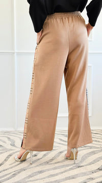 City Lines Wander Pants - Taupe-170 Bottoms-JODIFL-Coastal Bloom Boutique, find the trendiest versions of the popular styles and looks Located in Indialantic, FL