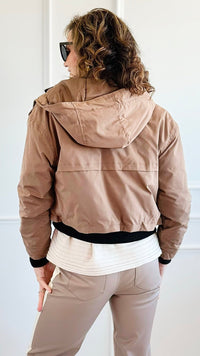 City Scout Hooded Short Puffer-160 Jackets-IRIS-Coastal Bloom Boutique, find the trendiest versions of the popular styles and looks Located in Indialantic, FL