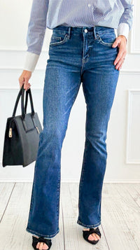 Classic High Denim Pant-190 Denim-Mica Denim-Coastal Bloom Boutique, find the trendiest versions of the popular styles and looks Located in Indialantic, FL