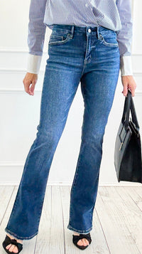 Classic High Denim Pant-190 Denim-Mica Denim-Coastal Bloom Boutique, find the trendiest versions of the popular styles and looks Located in Indialantic, FL