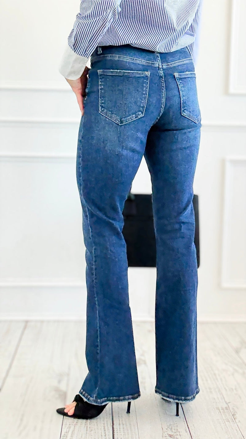 Classic High Denim Pant-190 Denim-Mica Denim-Coastal Bloom Boutique, find the trendiest versions of the popular styles and looks Located in Indialantic, FL
