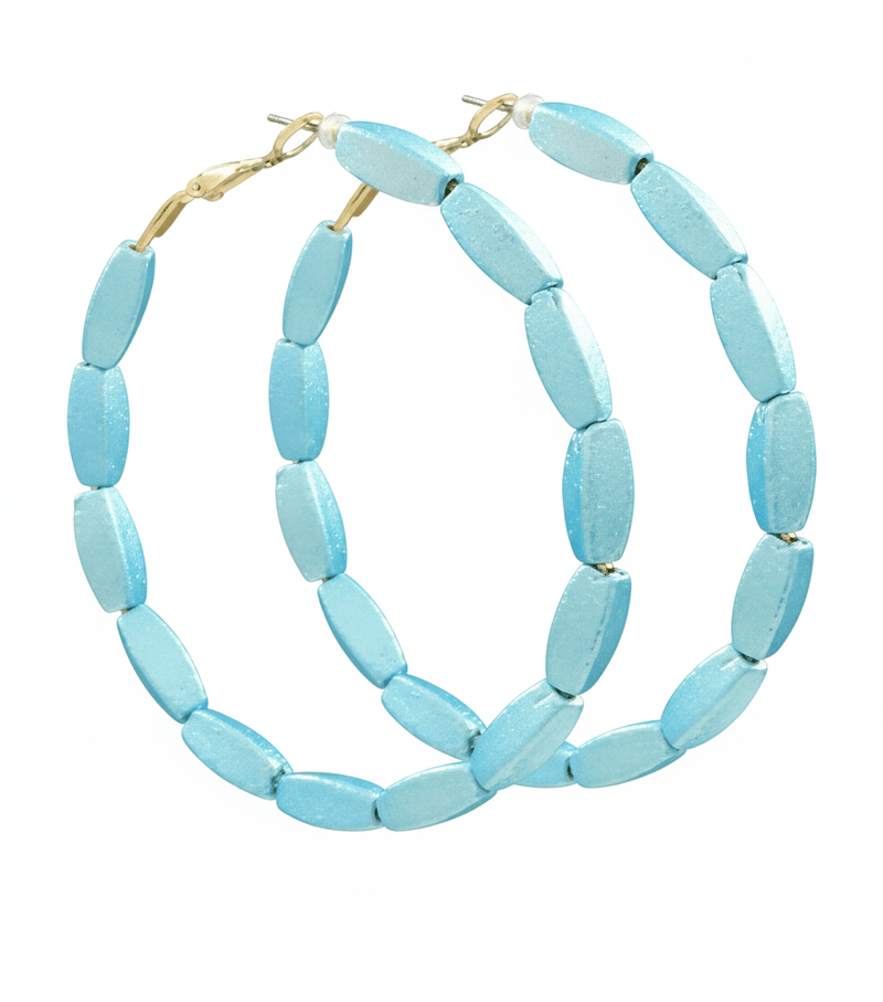 Coastal Breeze Hoop Earrings-230 Jewelry-GS JEWELRY-Coastal Bloom Boutique, find the trendiest versions of the popular styles and looks Located in Indialantic, FL